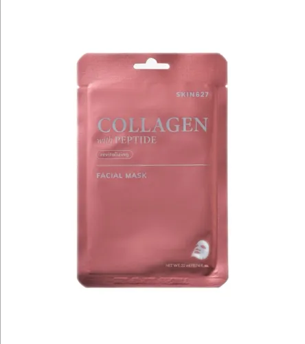 Skin 627 Collagen with Peptide, Revitalizing  Facial Mask (Rewitalizująca maska do twarzy w płachcie)