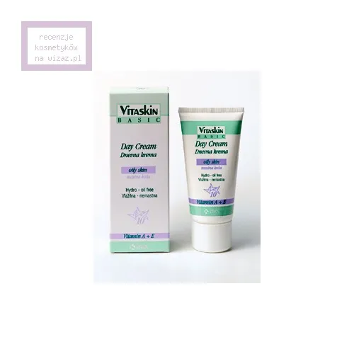 KRKA VitaSkin Basic, Day Cream Hydro Oil-free (Nawilżający beztłuszczowy krem na dzień)