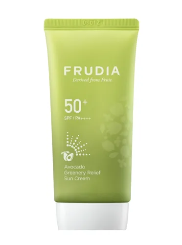 Frudia Solar, Avocado Greenery Relief, Sun Cream SPF50+ (Ochronny krem do twarzy SPF50+)
