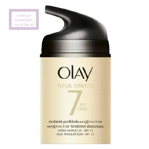Olay Total Effects, Touch of Foundation 7 in one (Krem z dodatkiem podkładu Max Factor)