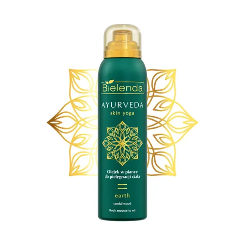 Bielenda Ayurveda Skin Yoga, Earth, Olejek w piance do pielęgnacji ciała
