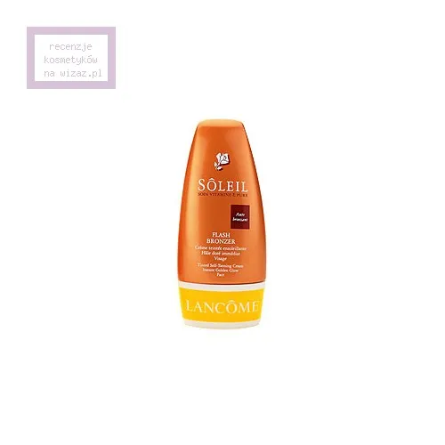 Lancome Flash Bronzer, Creme teintee ensoleillante, Effet hale intense immediat, Visage