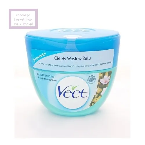 Veet Ciepły wosk w żelu do depilacji skóry wrażliwej