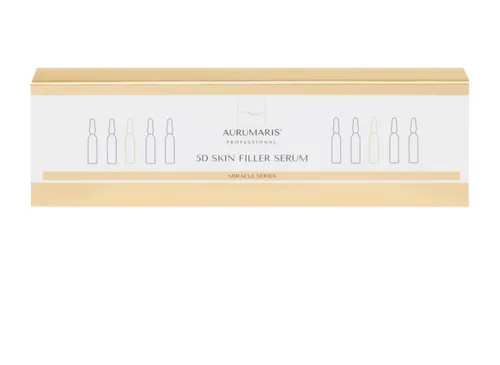 Aurumaris 5D Skin, Filler Serum (Wypełniająco-liftingujące serum w ampułkach)
