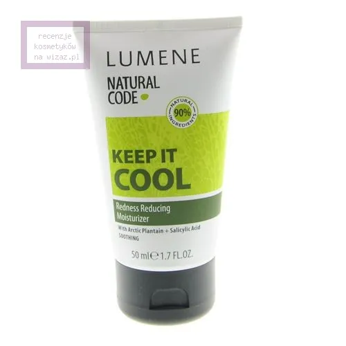 Lumene Natural Code, Keep It Cool Redness Reducing Moisturizer (Krem nawilżający redukujący zaczerwienienia)