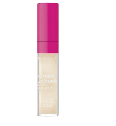 Claresa Cheek 2 Cheek, Liquid Highlighter (Płynny rozświetlacz)
