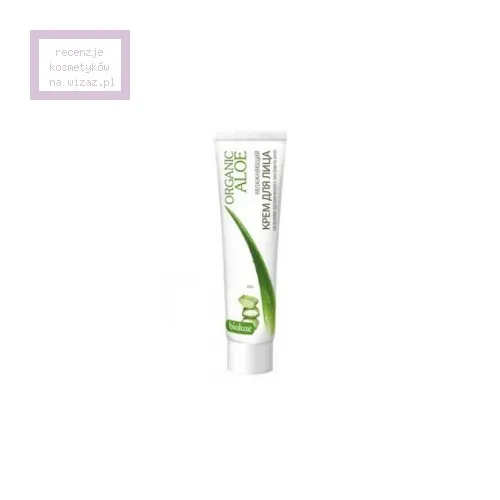 Receptury Babuszki Agafii Bioluxe, Organic Aloe, Aloesowy krem do twarzy intensywnie nawilżający