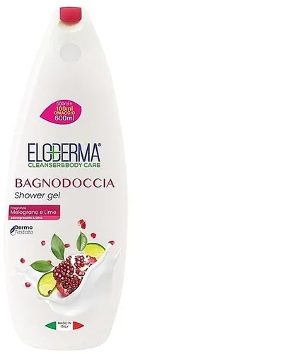 Eloderma Pomegranate and Lime, Shower Gel (Granat i limonka, Żel pod prysznic)