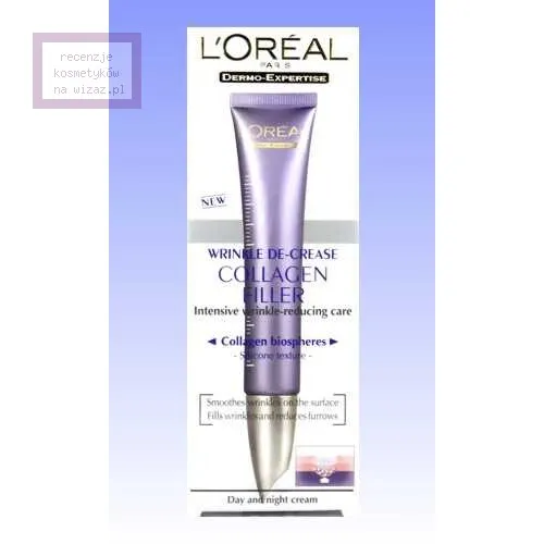 L'Oreal Paris Dermo Expertise, Wrinkle de-crease Collagen Filler (Wypełniacz zmarszczek)