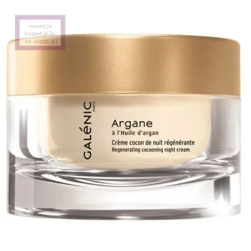Galenic Argane, Regenerating Cocooning Night Cream (Krem na noc odżywczo - odnawiający)