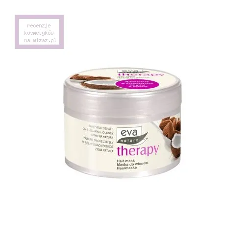 Eva Natura Therapy, Maska do włosów `Migdał i kokos`