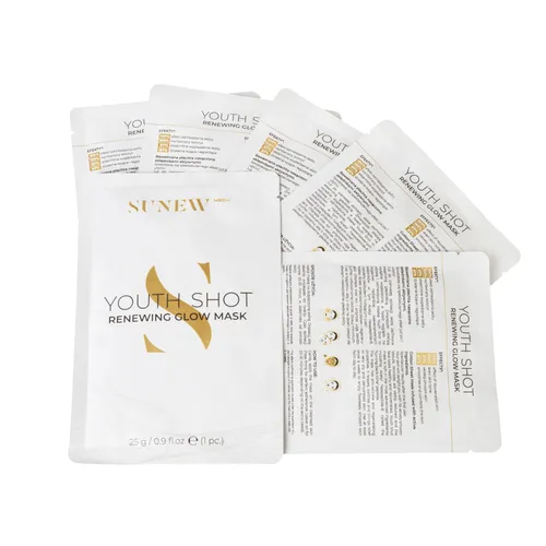 Sunew Youth Shot, Renewing Glow Mask (Maska w płachcie) - 2