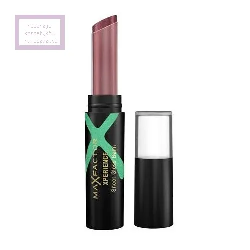 Max Factor Xperience, Sheer Gloss Balm SPF10 (Odżywcza pomadka do ust)
