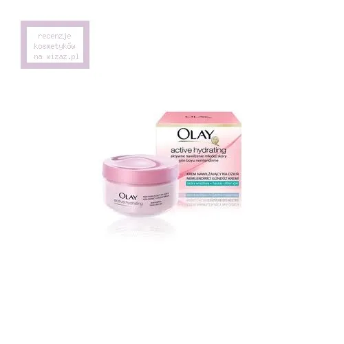 Olay Active Hydrating, Krem aktywnie nawilżający na dzień dla cery wrażliwej