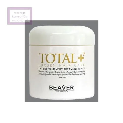 Beaver Professional Total, Intensive Remedy Treatment Mask (Intensywnie lecznicza maska do włosów)