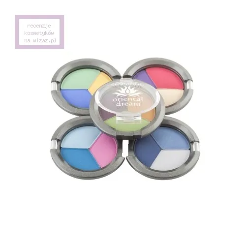 Sensique Oriental Dream, Trio Eyeshadow (Potrójne cienie do powiek)