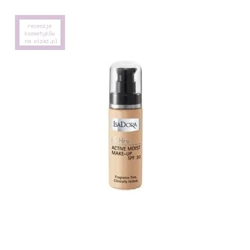 IsaDora 16Hrs Active Moist Make - Up SPF 30 (Podkład ochronno - nawilżający)
