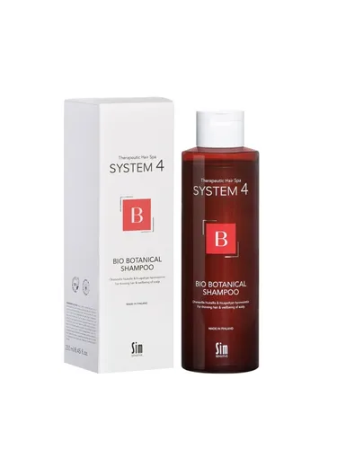 Sim Sensitive System 4, B Bio Botanical Shampoo (Szampon przeciw wypadaniu włosów utrzymujący równowagę skóry głowy)