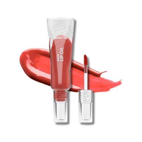 FaceBoom Make-Up, Satin Lip Oil (Satynowy olejek do ust) - 3