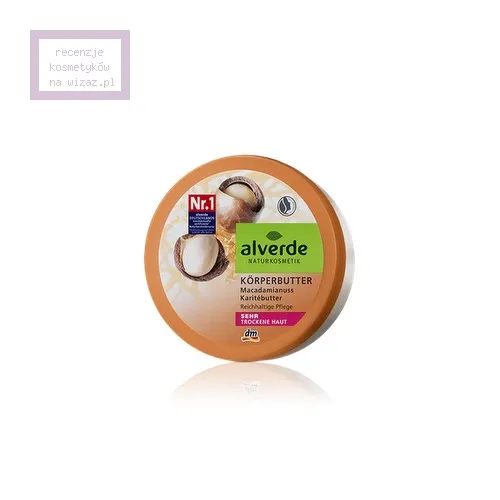Alverde Korperbutter Bio-Macadamianuss Bio-Karitebutter (Masło do ciała z olejem makadamia i masłem shea do skóry suchej) - 2
