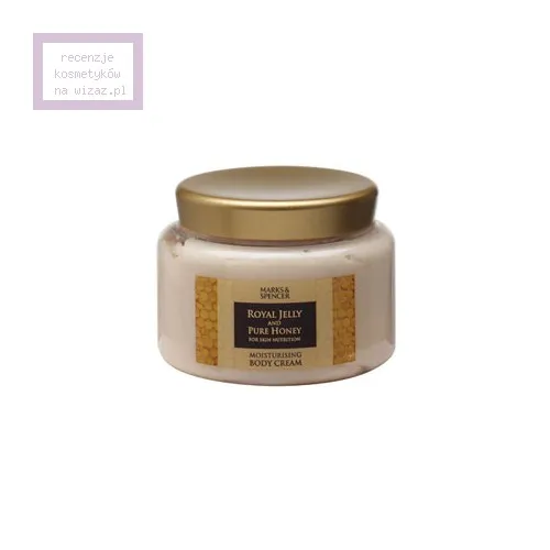 Marks & Spencer Royal Jelly & Pure Honey Moisturising Body Cream, Nawilżający krem do ciała