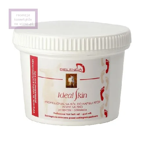 Bielenda Professional Ideal Skin, Profesjonalna sól do kapieli stóp `Kozie Mleko`