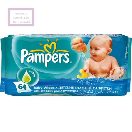 Pampers Chusteczki pielęgnacyjne z aloesem
