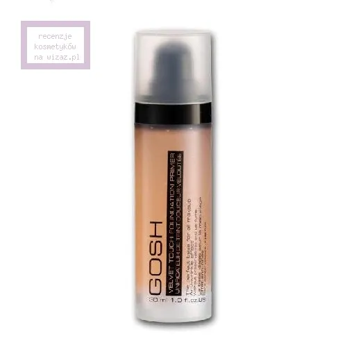 Gosh Velvet Touch, Foundation Primer Apricot (Liftingująca baza pod makijaż)