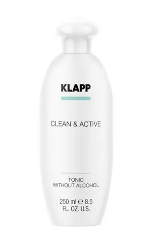Klapp Cosmetics Clean & Active, Tonic without Alcohol (Bezalkoholowy tonik do twarzy)