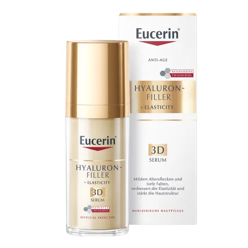 Eucerin Hyaluron-Filler + Elasticity Serum 3D ( Przeciwzmarszczkowe serum do cery dojrzałej) - 2