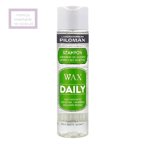 Laboratorium Pilomax Daily WAX, Szampon codzienny do włosów cienkich bez objętości - 3