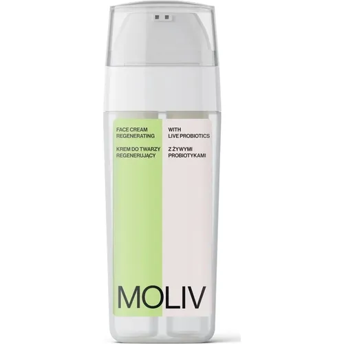 Moliv Face Cream Regenerating with Live Probiotics (Regenerujący krem do twarzy z żywymi probiotykami)
