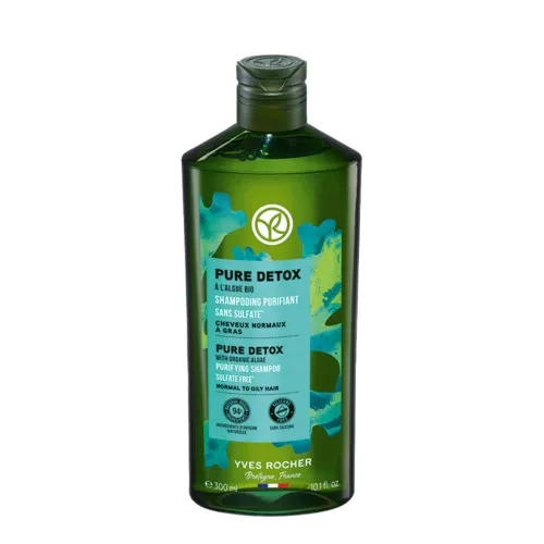 Yves Rocher Pure Detox, Purifying Shampoo (Szampon oczyszczający z algami bio)