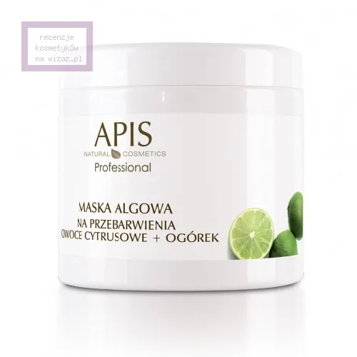 Apis Professional, Maska algowa na przebarwienia owoce cytrusowe + ogórek