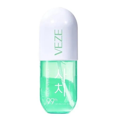Venzen Veze , 99% Aloe Vera Green Gel (Żel aloesowy dla każdego rodzaju skóry)
