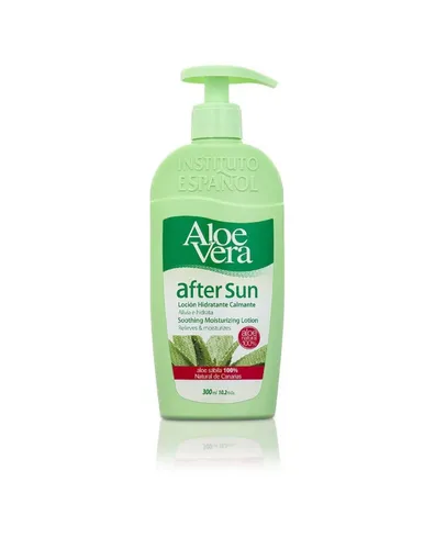 Instituto Espanol Aloe Vera, After Sun, Soothing Moisturizing Lotion (Aloes, Nawilżający balsam po opalaniu)