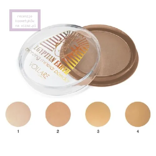 Vollare Cosmetics Egyptian Earth Mineral Collection, Luxor Powder (Mineralny puder brązujący)