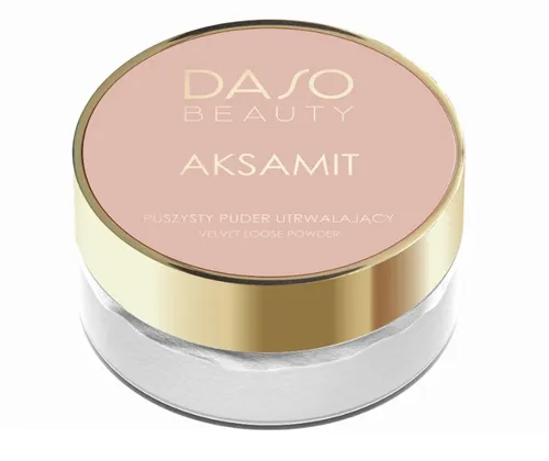 Daso Beauty by Kobo Professional Aksamit, Velvet Loose Powder (Puszysty sypki puder utrwalający)