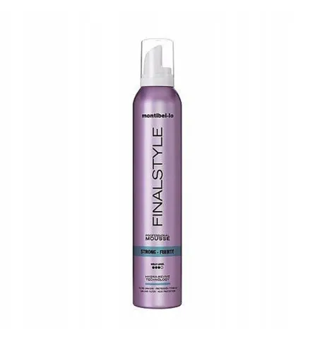 Montibello Finalstyle, Flexible Strong Mousse (Nawilżająca pianka do włosów)