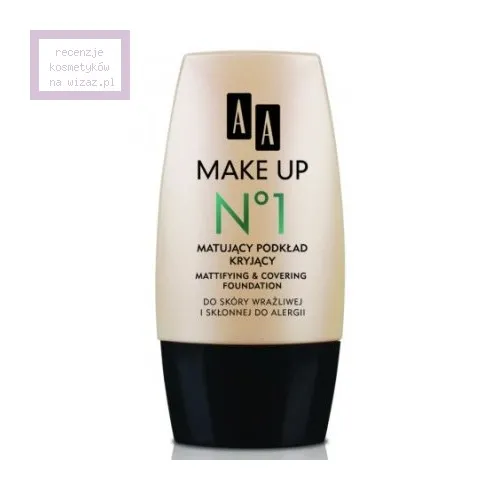 AA Make Up No 1, Matujący podkład kryjący