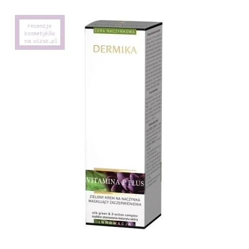 Dermika Vitamina P Plus, Zielony krem na naczynka