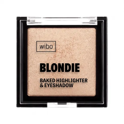 Wibo Blondie, Baked Highlighter & Eyeshadow (Wypiekany rozświetlacz do makijażu twarzy i oczu) - 3
