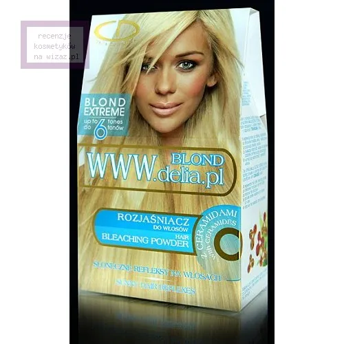 Delia Www.delia.pl Blond Extreme (Rozjaśniacz do włosów z ceramidami)