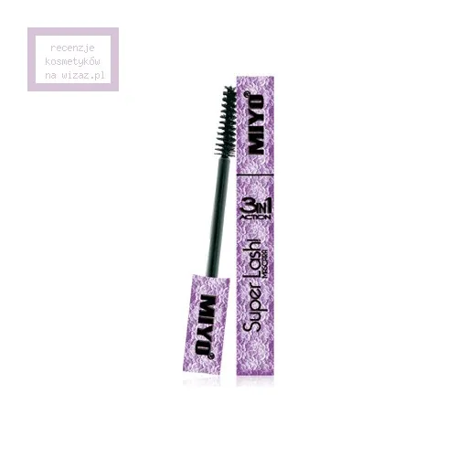 MIYO Super Lash Mascara 3 in 1 Action (Tusz pogrubiający do rzęs (stara wersja))