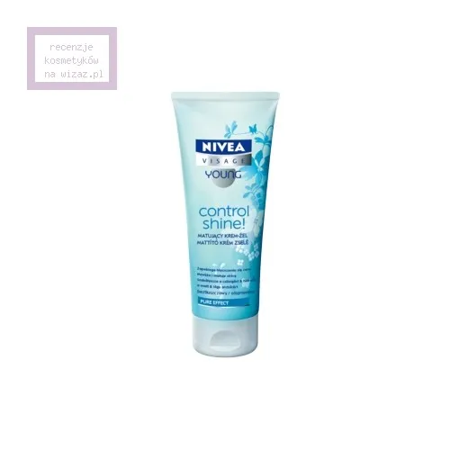Nivea Visage Young, Pure Effect, Control Shine! (żel - krem do twarzy) (stara wersja)