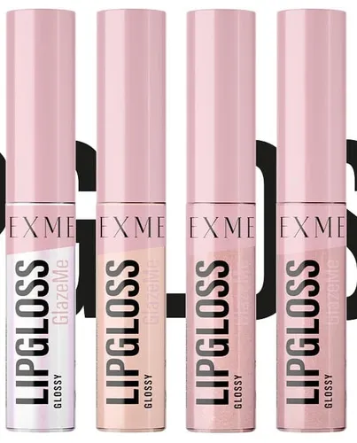 Exme GlazeMe, Glossy Lip Gloss (Lśniący błyszczyk do ust)
