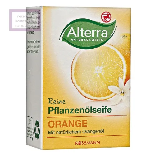Alterra Reine Pflanzenölseife Orange (Mydło z olejami roślinnymi i pomarańczą) - 2
