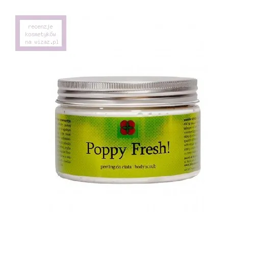 Salco au Naturel Poppy Fresh!, Peeling do ciała drobnoziarnisty z piaskiem z Tahiti