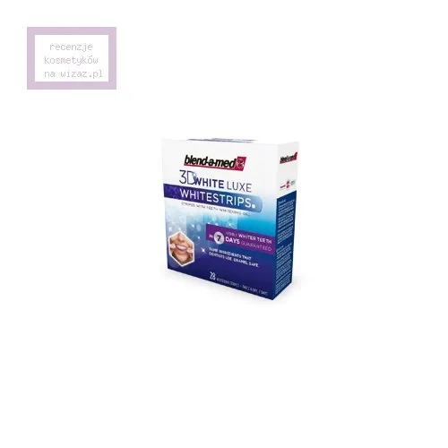 Blend - a - med Whitestrips 3D White Luxe (Paski wybielające do zębów)
