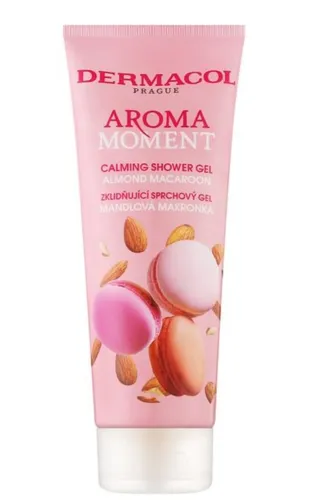 Dermacol Aroma Ritual, Almond Macaroon, Calming Shower Gel (Migdałowy Makaronik, Kojący żel pod prysznic)